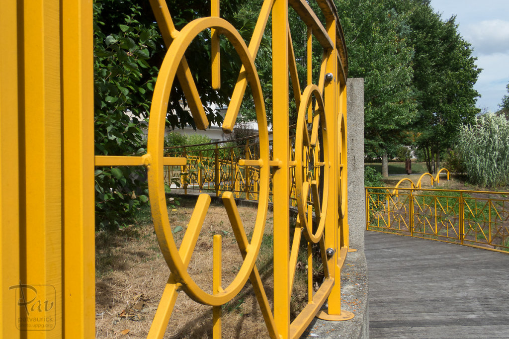 barrières dans un parc